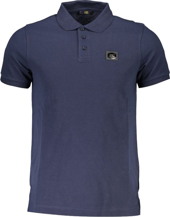 Cavalli Class Cavalli Class Blue Cotton Men Polo Shirt