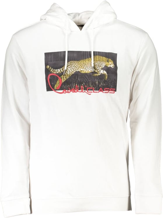 Cavalli Class Cavalli Class Bianco Cotton Men Sweatshirt