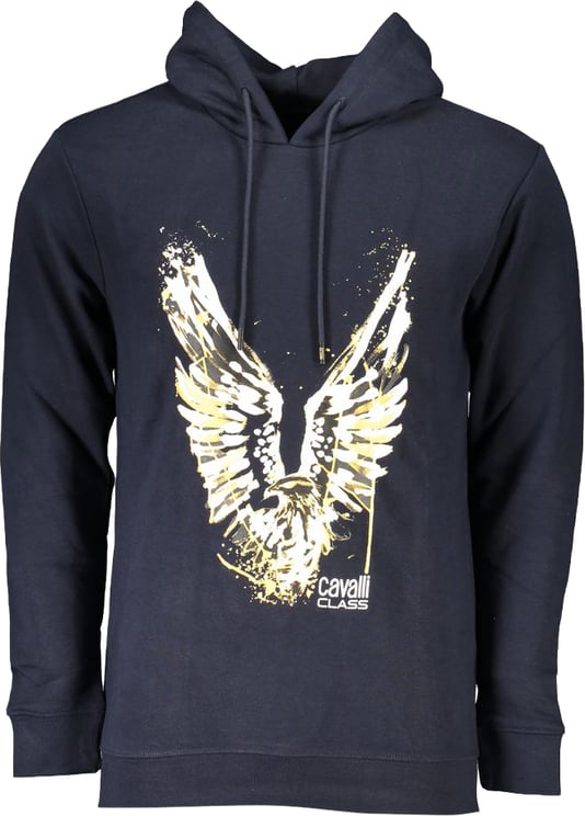 Cavalli Class Cavalli Class Blue Cotton Men Sweater
