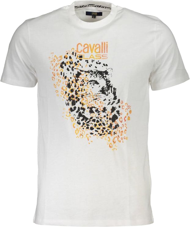 Cavalli Class Cavalli Class White Cotton Men's T-Shirt