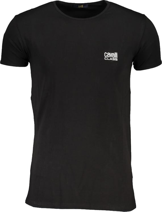 Cavalli Class Cavalli Class Black Cotton Men's T-Shirt