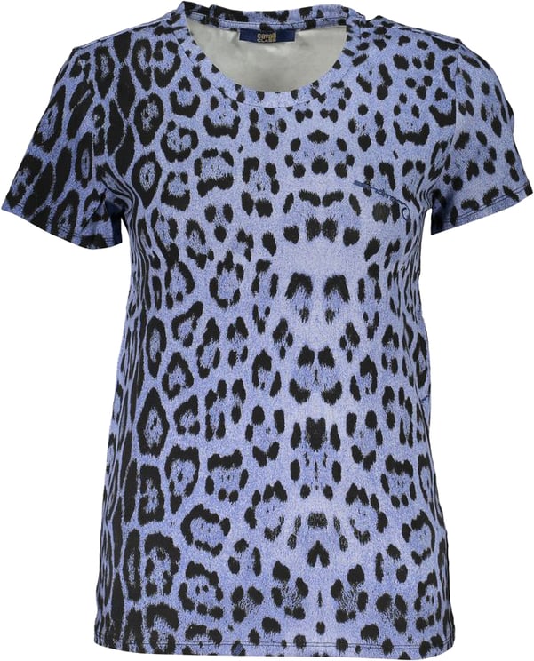 Cavalli Class Cavalli Class Azzurro Cotton Women T-Shirt