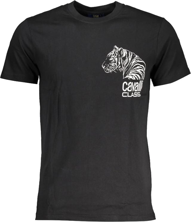 Cavalli Class Cavalli Class Black Cotton Men's T-Shirt