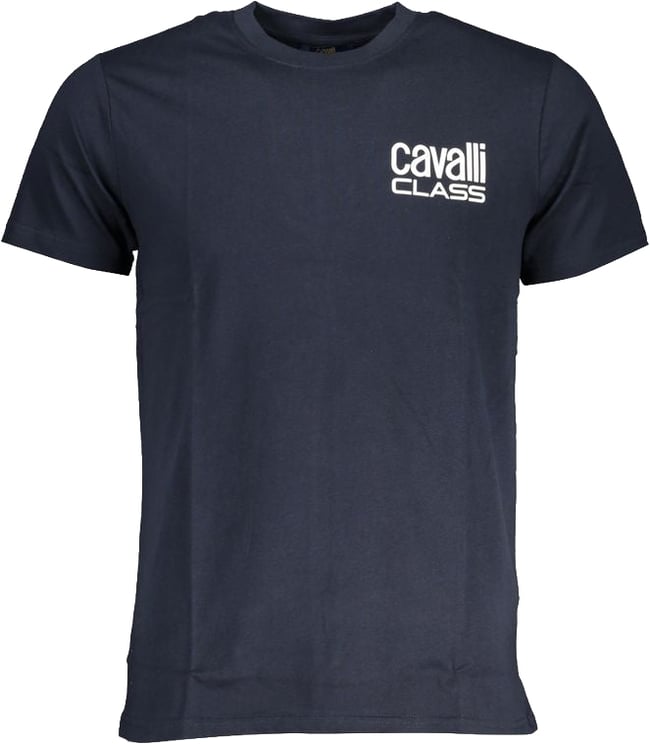 Cavalli Class Cavalli Class Blue Cotton Men T-Shirt