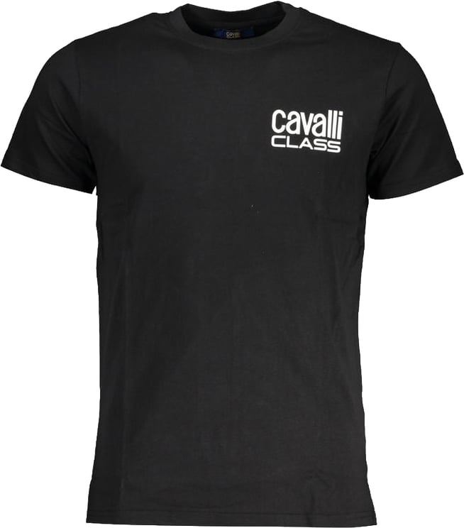 Cavalli Class Cavalli Class Black Cotton Men T-Shirt
