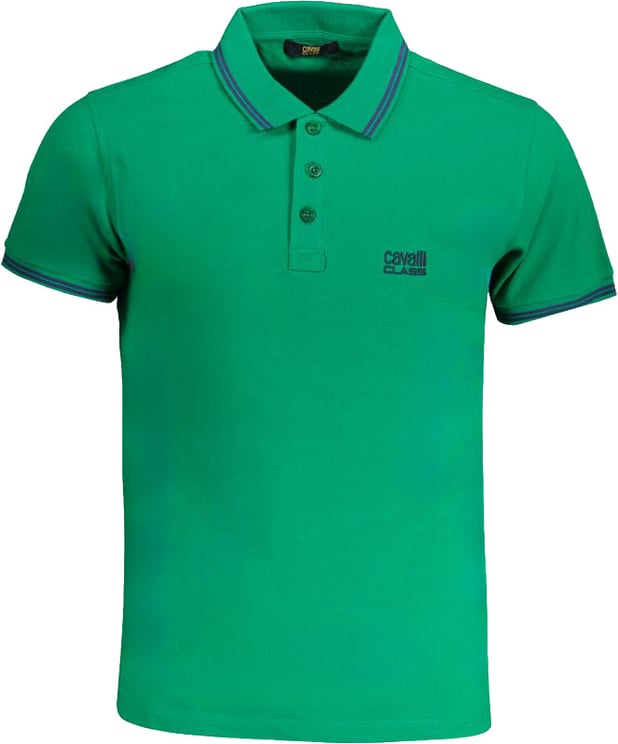 Cavalli Class Cavalli Class Verde Cotton Men Polo