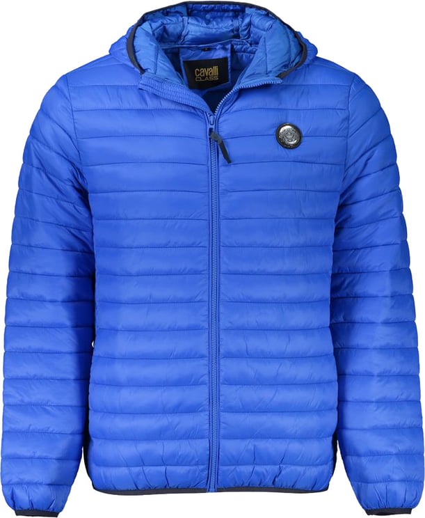 Cavalli Class Cavalli Class Blu Poliammide Men's Jacket