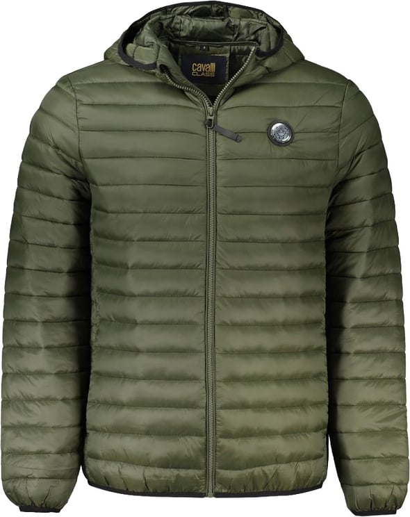 Cavalli Class Cavalli Class Green Polyamide Men Jacket