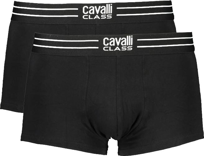 Cavalli Class Cavalli Class Black Cotton Men's Boxer Briefs