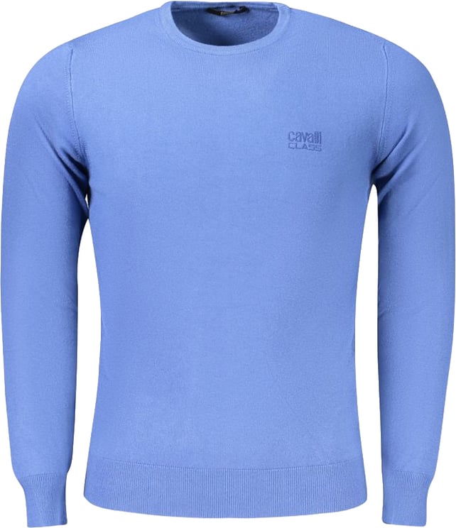 Cavalli Class Cavalli Class Blu Viscosa Men Sweater