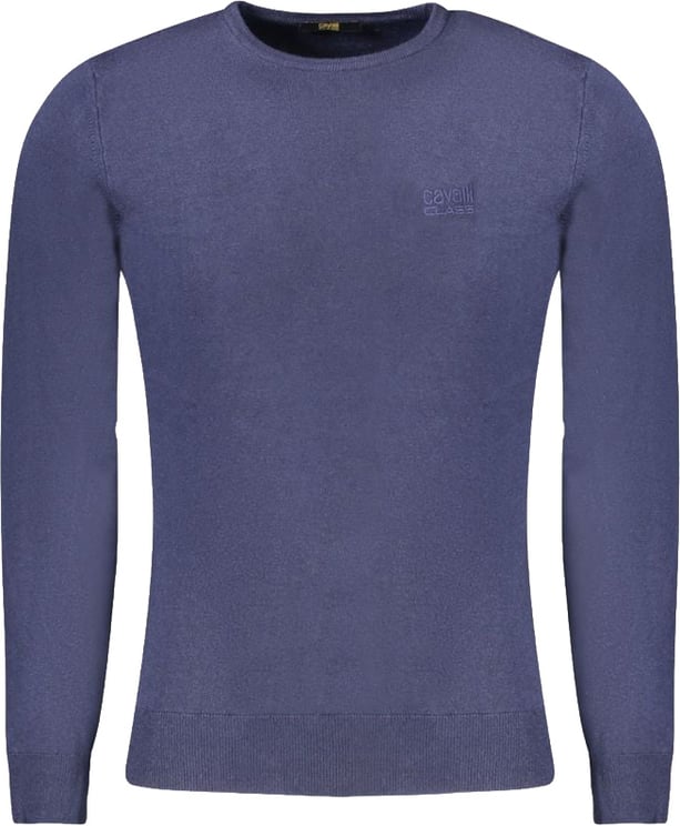 Cavalli Class Cavalli Class Blu Viscosa Men Sweater