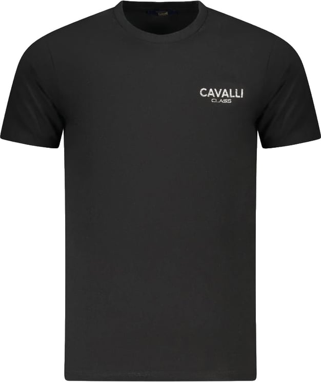 Cavalli Class Cavalli Class Black Cotton Men T-Shirt