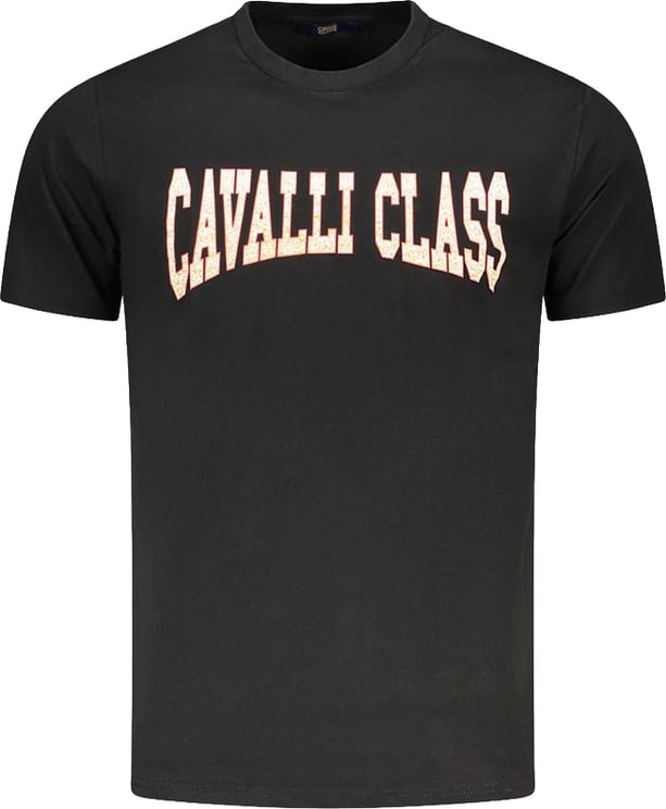 Cavalli Class Cavalli Class Black Cotton Men T-Shirt