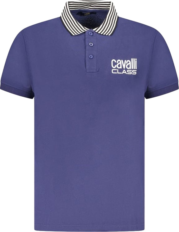 Cavalli Class Cavalli Class Blu Cotton Men Polo