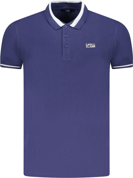 Cavalli Class Cavalli Class Blu Cotton Men Polo