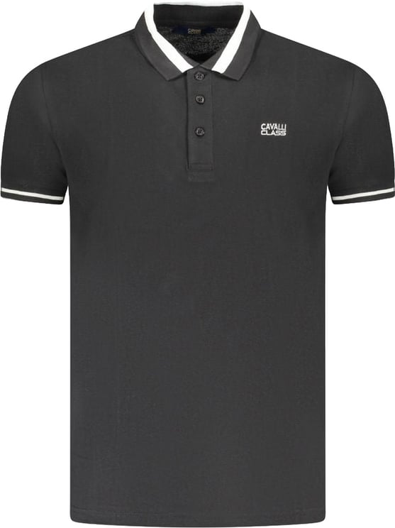 Cavalli Class Cavalli Class Black Cotton Men Polo