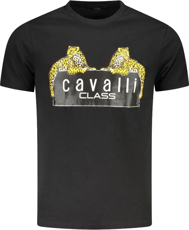 Cavalli Class Cavalli Class Black Cotton Men's T-Shirt