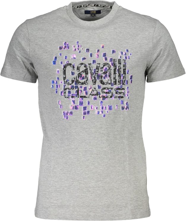 Cavalli Class Cavalli Class Brown Cotton Men T-Shirt