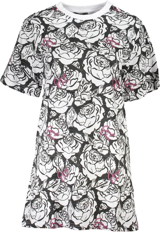 Cavalli Class Cavalli Class "Bianco Cotton Women's Dress"