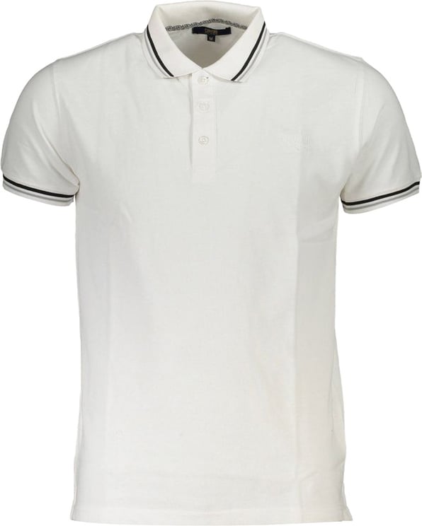 Cavalli Class Cavalli Class White Cotton Men Polo Shirt