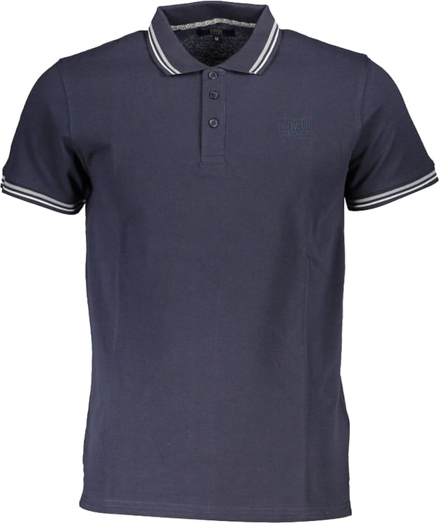 Cavalli Class Cavalli Class Blu Cotton Men Polo