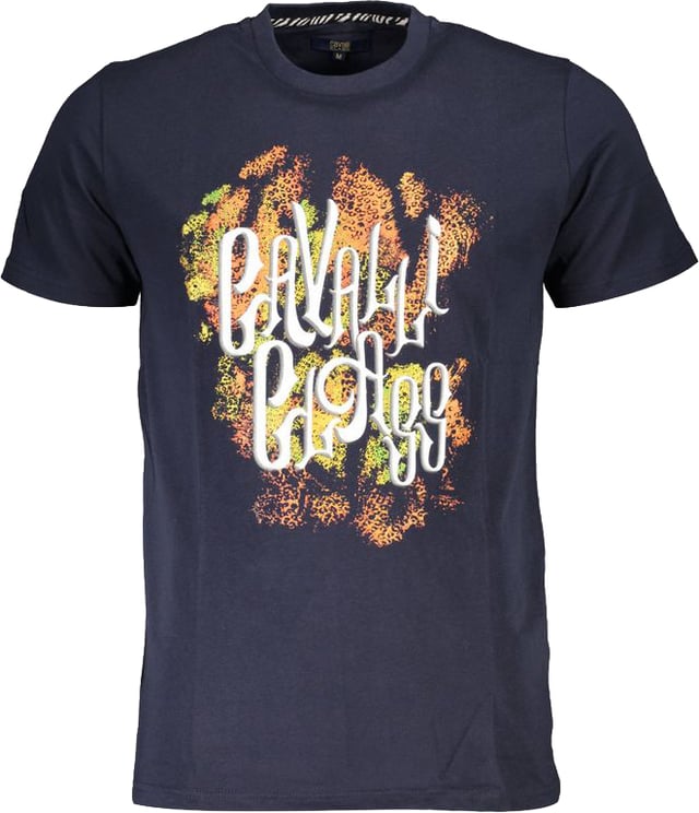 Cavalli Class Cavalli Class Blue Cotton Men's T-Shirt