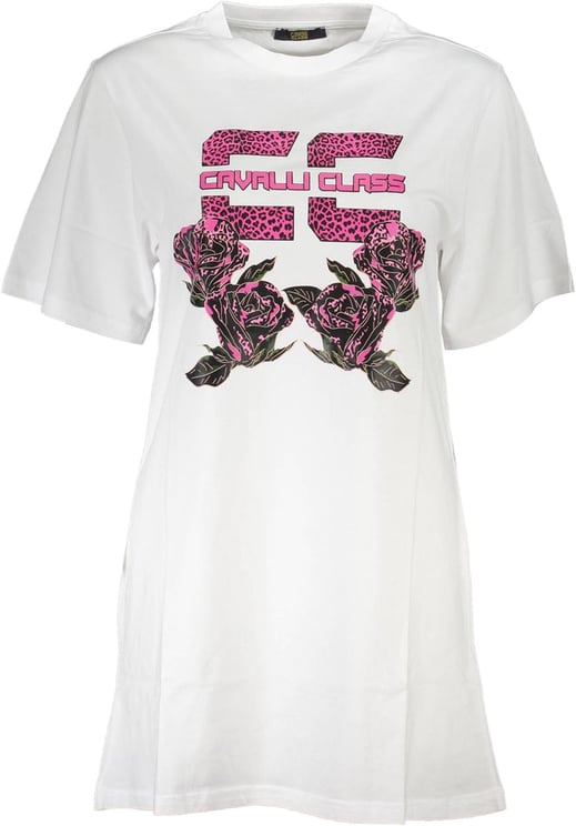 Cavalli Class Cavalli Class White Cotton Women's Dress