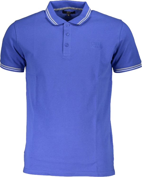 Cavalli Class Cavalli Class Blu Cotton Men Polo