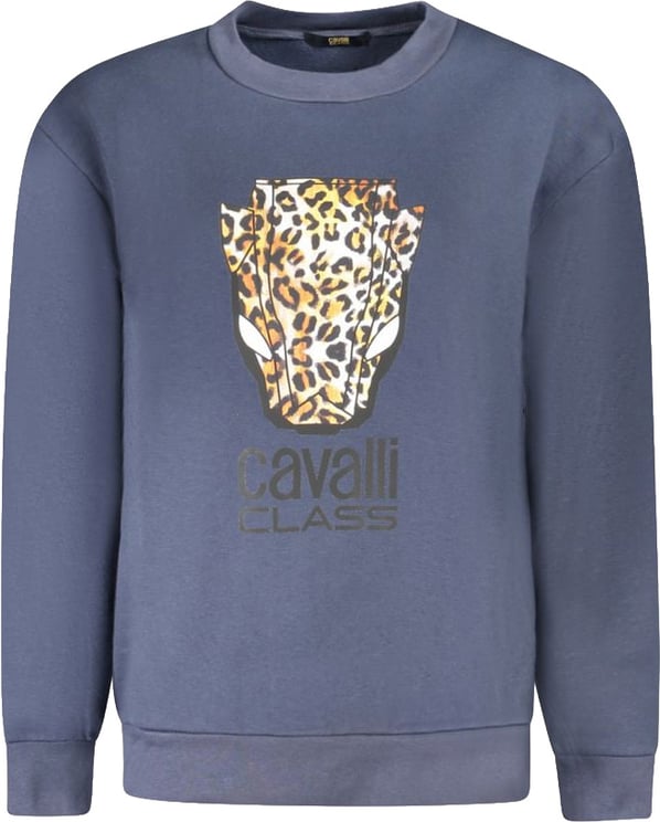 Cavalli Class Cavalli Class Blu Polyester Woman Sweatshirt