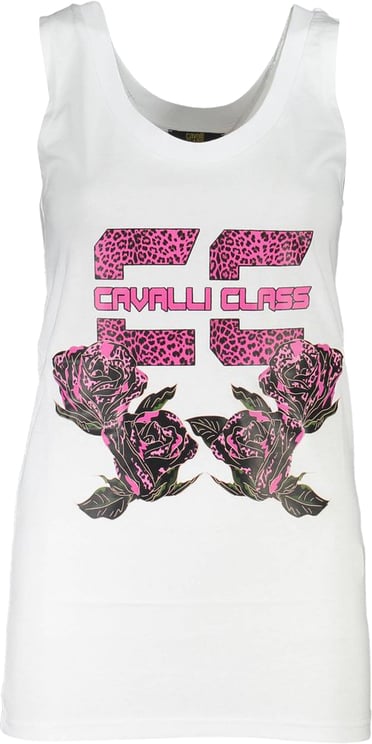 Cavalli Class Cavalli Class Bianco Cotton Women T-Shirt