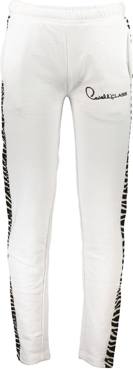 Cavalli Class Cavalli Class White Cotton Men's Sweatpant