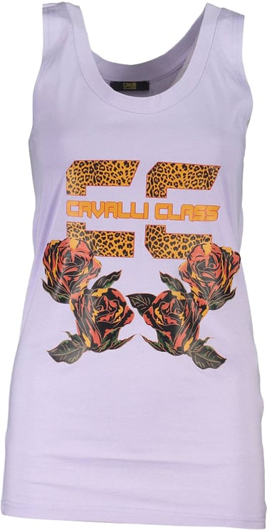 Cavalli Class Cavalli Class Viola Cotton Women Tank Top