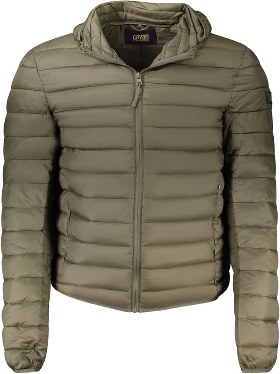 Cavalli Class Cavalli Class Verde Polyester Men's Jacket