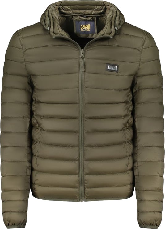 Cavalli Class Cavalli Class Verde Polyester Mens Jacket