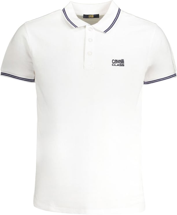 Cavalli Class Cavalli Class Bianco Cotton Men Polo