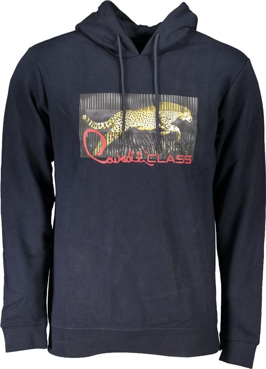 Cavalli Class Cavalli Class Blue Cotton Men Sweatshirt