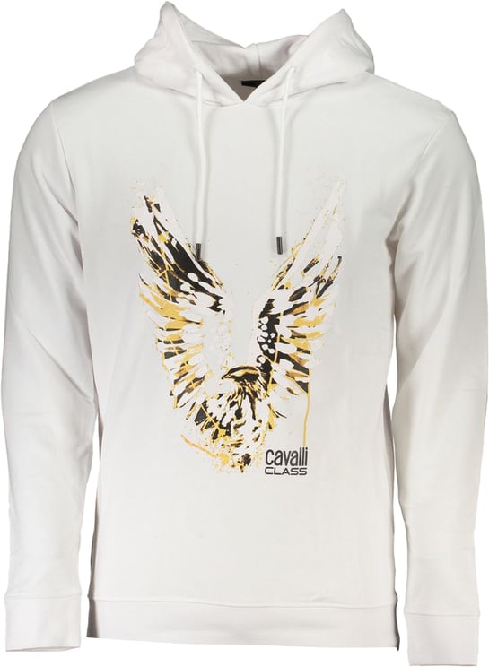 Cavalli Class Cavalli Class White Cotton Men Sweater
