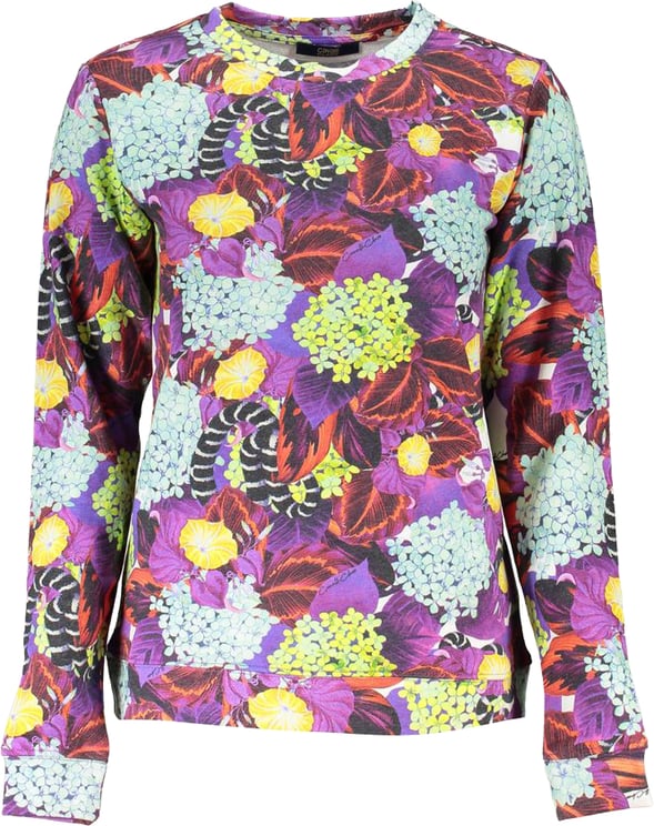 Cavalli Class Cavalli Class Purple Cotton Women Sweater