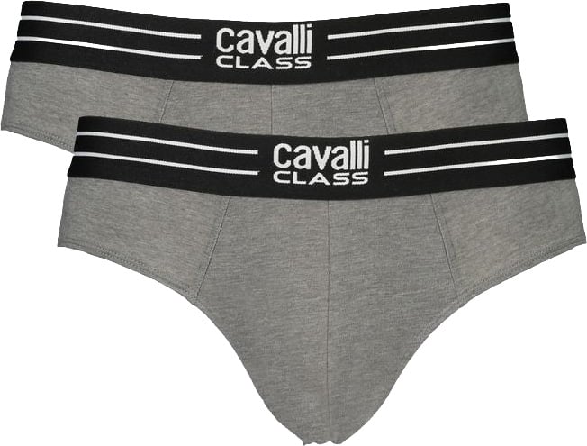 Cavalli Class Cavalli Class Grigio Cotton Men's Underwear