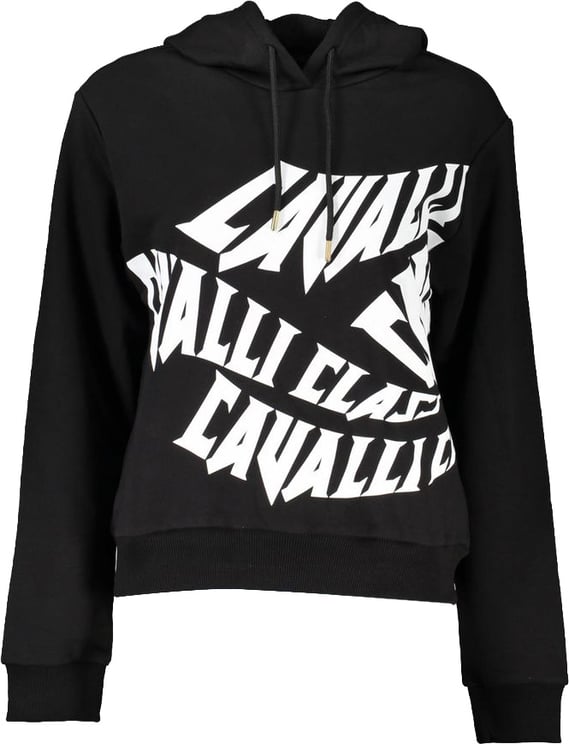 Cavalli Class Cavalli Class Black Cotton Women Sweatshirt