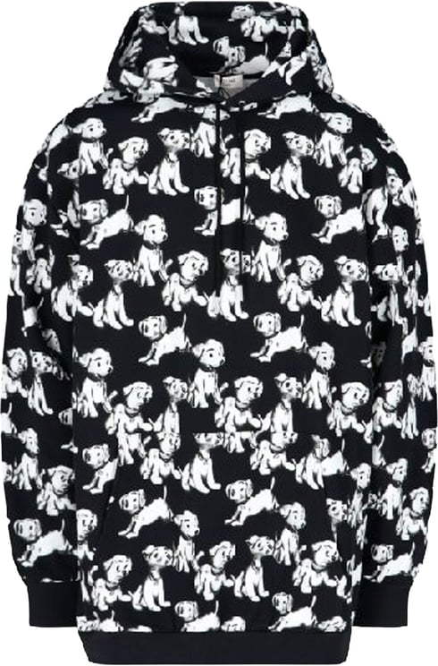 Celine Celine Hooded Printed Dogs Sweatshirt