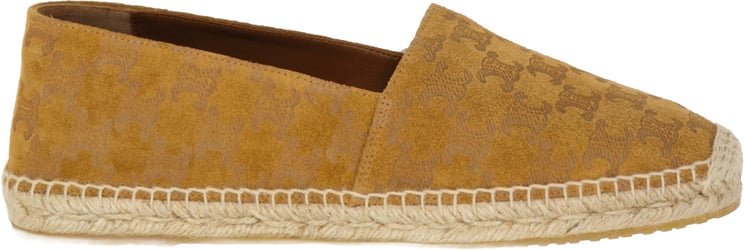 Celine Celine Taillat Triomphe Suede Espadrilles