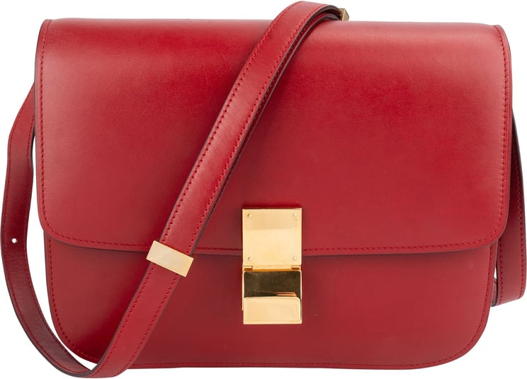 Celine Celine Boxcalf Leather Classic Medium Crossbody Bag