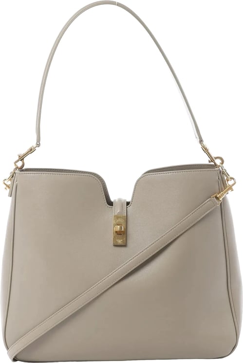 Celine Celine Camille 16 Medium Leather 2Way Shoulder Bag in Beige