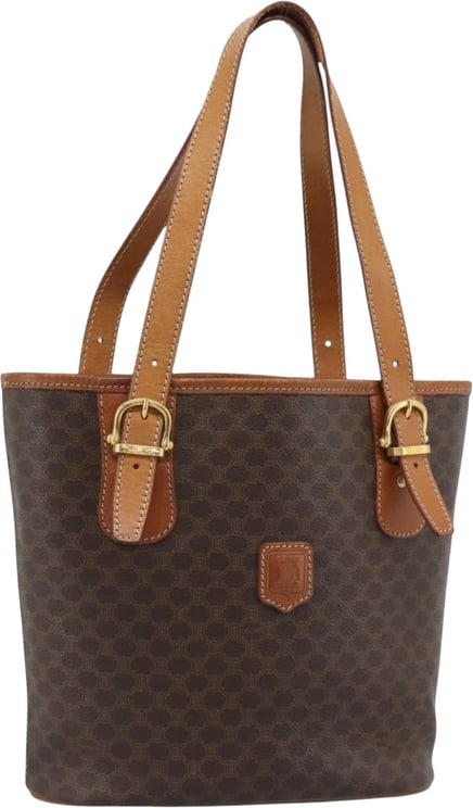 Celine Celine Vintage Macadam Tote bag Canvas and Leather
