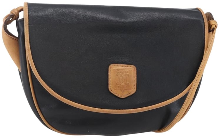 Celine Celine Flap Shoulder Bag Leather