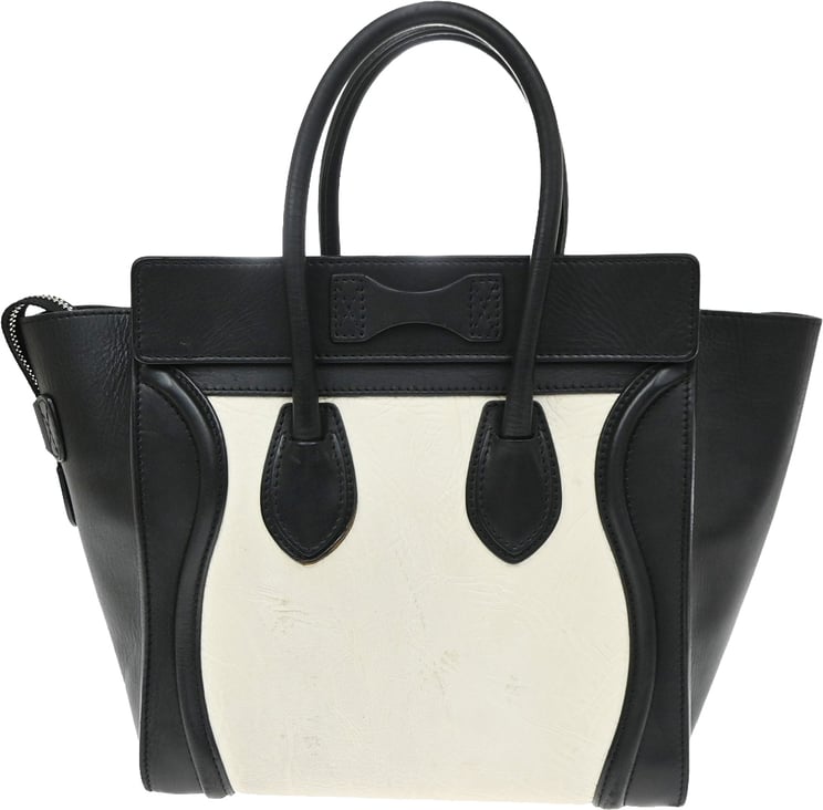Celine Celine Bicolor Luggage Leather Micro