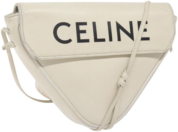 Celine Celine Triangle Bag Leather Small