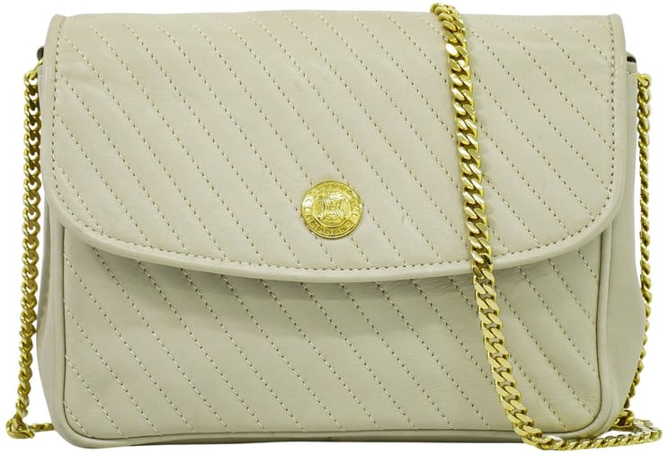 Celine Celine Vintage Flap Shoulder Bag Quilted Leather