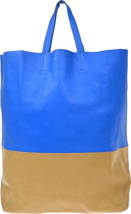 Celine Celine Vertical Bi-Cabas Tote Leather Large